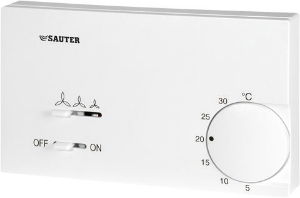 Bild von Sauter TSHK670F001 Fan-Coil-Raumtemperaturregler, Sequenz Heizen/Kühlen Sauter