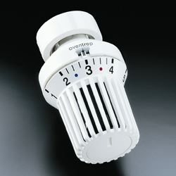 Bild von OVENTROP Thermostat „Uni XH“ 7-28 °C, * 1-5, Flüssig-Fühler, weiß, Art.Nr. : 1011364
