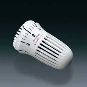 Bild von OVENTROP Thermostat „Uni CH“ 7-28 °C, * 1-5, Flüssig-Fühler, weiß, Art.Nr. : 1011265