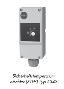 Picture of Samson Sicherheitstemperaturwächter-Thermostate (STW) 5343-3, Typenblatt T 5206, 2111655
