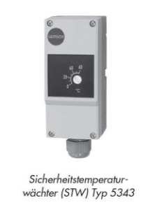 Picture of Samson Sicherheitstemperaturwächter-Thermostate (STW) 5343-4, Typenblatt T 5206, 2382590