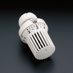 Bild von OVENTROP Thermostat „Uni XD“ 7-28 °C, * 1-5, Flüssig-Fühler, weiß, Art.Nr. : 1011374