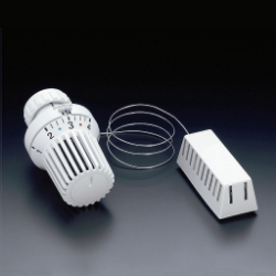 Bild von OVENTROP Thermostat „Uni XD“ 7-28 °C, 0 * 1-5, Fernfühler 2 m, weiß, Art.Nr. : 1011575