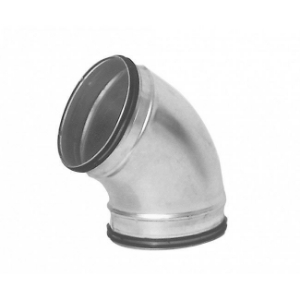 Bild von Lindab SAFE-Bogen gepresst - verzinkt DN 250, Typ: BU-V-250-60