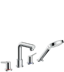 Picture of HANSGROHE Talis S 4-Loch Wannenrandarmatur,  72418000