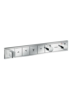 Bild von HANSGROHE RainSelectFertigset Unterputz für 4 Verbraucher,  15357000