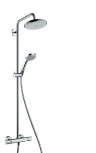 Picture of HANSGROHE Croma 220 Air 1jet Showerpipe,  27185000