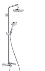 Picture of HANSGROHE Croma Select S 180 2jet Showerpipe Wanne,  27351400