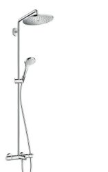Picture of HANSGROHE Croma Select 280 Air 1jet Showerpipe Wanne,  26792000
