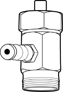 Bild von IMI Hydronic Engineering Messnippel 1/4" L=30 mm, Art.Nr. : 52179000