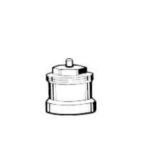 Bild von IMI Hydronic Engineering Spindel-Verlängerung, Kunststoff schwarz, L=15 mm, Art.Nr.: 2001-15.700