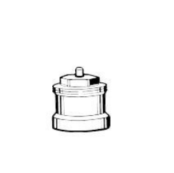 Bild von IMI Hydronic Engineering Spindel-Verlängerung, Kunststoff schwarz, L=30 mm, Art.Nr.: 2002-30.700