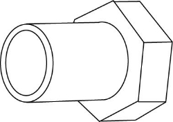 Bild von IMI Hydronic Engineering Anschluss zum Schweissen G1" - 20,8 mm, Art.Nr. : 52759315
