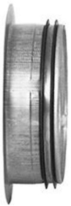 Bild von Spiro-Stutzen m.Bord Typ ILU-V d=80mm, Art.Nr. :  01905.860