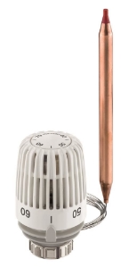 Bild von IMI Hydronic Engineering Thermostat-Kopf K 20 - 50°C RAL 9016 2 m ohne Zubehör, Art.Nr.: 6402-09.500