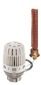 Bild von IMI Hydronic Engineering Thermostat-Kopf K 20 - 70°C RAL 9016 2 m, Art.Nr. : 6672-00.500