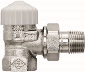 Bild von IMI Hydronic Engineering Thermostat-Ventilunterteil V-exakt II Eck DN 10 (Rp3/8"), Art.Nr. : 3711-01.000