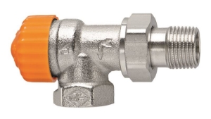 Bild von IMI Hydronic Engineering Thermostat-Ventilunterteil mit autom. Eclipse Durchflussregelung Eck DN 10 (3/8"), Art.Nr.: 9113-01.000