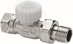 Bild von IMI Hydronic Engineering Thermostat-Ventilunterteil mit stufenloser V-exact II Präzisions-Voreinstellung Durchgang DN 10 (3/8, Art.Nr.: 9104-01.000