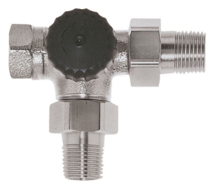 Bild von IMI Hydronic Engineering Thermostat-Dreiwege-Ventilunterteil links 1/2" Schraubnippel DN 15, Art.Nr. : 4151-02.000