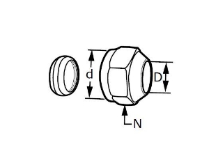 Picture of IMI Hydronic Engineering Anschlusskupplung mit Konus D=16 mm M22 x 1,5, Art.Nr. : 53372416