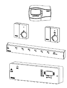 Bild von IMI Hydronic Engineering Funk-Raumthermostat INSTAT 868-r1, Art.Nr.: 1640-00.500