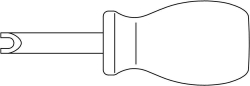 Bild von OVENTROP Einstellschlüssel für Thermostat „Uni LHB“, Art.Nr. : 1011497