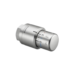 Bild von OVENTROP Thermostat „Uni SH“ 7-28 °C, 0 * 1-5, Flüssig-Fühler, Edelstahl-Design, Art.Nr. : 1012085