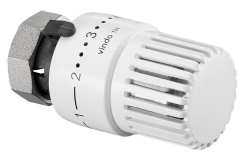 Bild von OVENTROP Thermostat „vindo TH“ 7-28 °C, 0 * 1-5, Flüssig-Fühler, weiß, Art.Nr. : 1013066