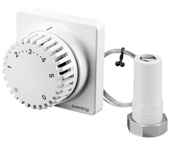 Bild von OVENTROP Thermostat „Uni FH“ 7-28 °C, 0 * 1-5, Fernverstellung 2 m, weiß, Art.Nr. : 1012295