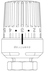 Picture of OVENTROP Sonder-Thermostat „Uni LI“ (Ista) 7-28 °C, 0 * 1-5, Flüssig-Fühler, M 32 x 1,0, Art.Nr. : 1616200