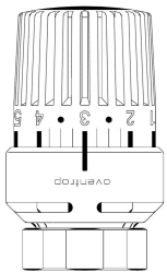 Bild von OVENTROP Sonder-Thermostat „Uni LM“ (Meges) 7-28 °C, 0 * 1-5, Flüssig-Fühler, M 38 x 1,5, Art.Nr. : 1616100