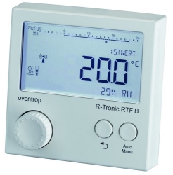Bild von OVENTROP Funk-Thermostat „R-Tronic RTF B“ mit Feuchteanzeige, batteriebetrieben, Art.Nr. : 1150681