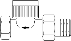 Picture of OVENTROP Rücklaufventil „AV 9“ DN 10, PN 10, Rücklauf-Durchgang, Art.Nr. : 1183893