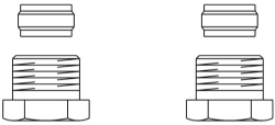 Bild von OVENTROP Klemmringverschraubung „Ofix CEP“ 2-fach für IG G ½ AG x 15 mm, für Verbindungsrohr, Art.Nr. : 1016853