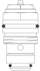 Bild von OVENTROP Ventileinsatz „Baureihe F“ für Ventile M 30 x 1,5, kv = 0,32, Art.Nr. : 1187352