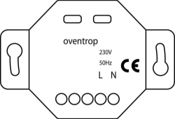 Picture of OVENTROP Repeater „RP-C F“ mit EnOcean-Funktechnologie, Unterputz, 230 V, Art.Nr. : 1153060