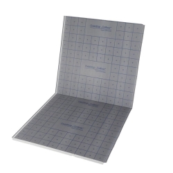 Bild von OVENTROP Faltplatte für "Cofloor"-Systeme Tackern / Klemmschiene 2,0 x 1,0 m, aus EPS, WLG 045, Stärke 35-3 mm, Art.Nr. : 1402600