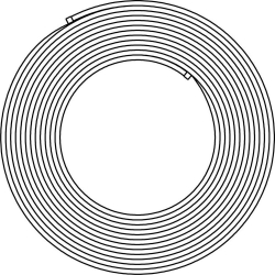 Bild von OVENTROP Kunststoffrohr „Copex“ PE-Xc, Ringbundlänge 120 m, 14 x 2 mm, Art.Nr. : 1400051