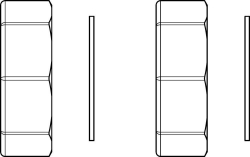 Picture of OVENTROP Verschlusskappe für „Multidis SFI“, 2fach, Messing, G 2 IG, Art.Nr. : 1414493