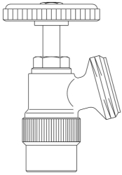 Bild von OVENTROP Entleerungs- und Füllwerkzeug für „Hycocon“ Strangarmaturen, Art.Nr. : 1061791