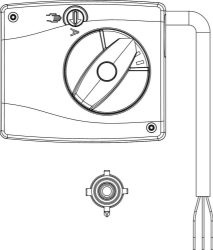 Picture of OVENTROP OVENTROP-Stellmotor "Lineg" für "Regumat S/M3" (Ausf. 2015), Art.Nr. : 1357093