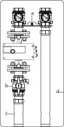 Picture of OVENTROP Kesselanbindesystem „Regumat S-220“ DN 40 ohne Pumpe, mit Universalisolierung, Art.Nr. : 1358240