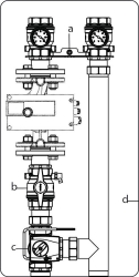 Bild von OVENTROP Kesselanbindesystem „Regumat M3-220“ DN 40 ohne Pumpe, mit Universalisolierung, Art.Nr. : 1358340