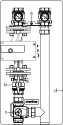 Bild von OVENTROP Kesselanbindesystem „Regumat M3-280“ DN 50 ohne Pumpe, mit Universalisolierung, Art.Nr. : 1358640