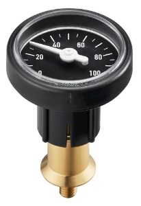 Bild von OVENTROP Umrüstsatz Thermometer anthrazit, für Kugelhähne DN 25 / 32, Art.Nr. : 1078382