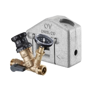 Bild von OVENTROP Thermostatventil „Aquastrom VT“ beiderseits AG, DN 20, mit Isolierung, Art.Nr. : 4206706