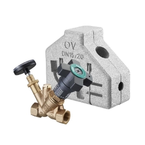 Bild von OVENTROP Strangregulierventil „Aquastrom C“ beiderseits IG, DN 32, mit Isolierung, Art.Nr. : 4208110