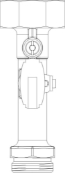 Bild von OVENTROP Elektronischer Volumenstromsensor mit Anschlusskabel, 2-40 l/min, Art.Nr. : 1364170