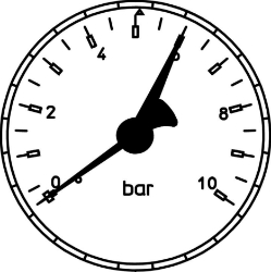 Picture of OVENTROP Manometer für „Regusol“, Art.Nr. : 1364196